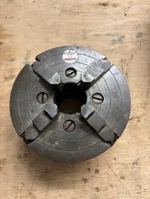 6″ 4 Jaw Pratt Burnerd Lathe Chuck independent reversible jaws model 34