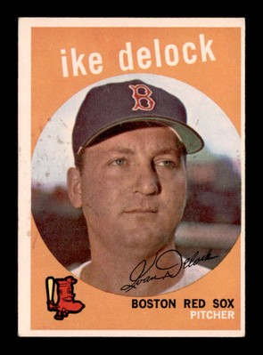 1959 Topps #437 Ike Delock   EX/EX+ X3387885