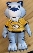 NHL GNASH NASHVILLE PREDATORS MASCOT STUFFED ANIMAL BEAR FOREVER COLLECTIBLES