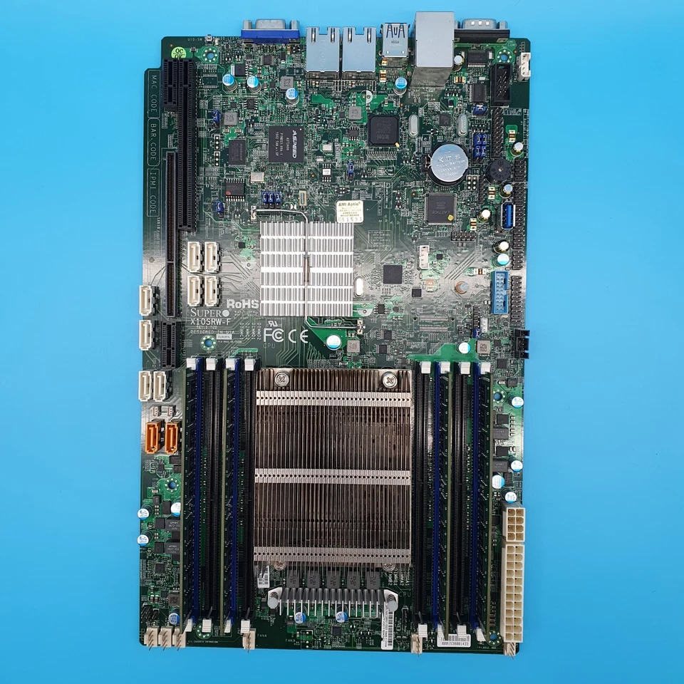 Supermicro X10SRW-F LGA2011 Server Motherboard with Xeon E5-2623 v3 & 32GB DDR4 - Image 2 of 4