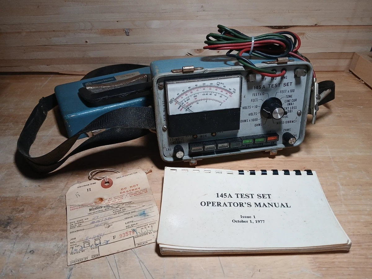 Western Electric Industrial Multimeters for sale | eBay
