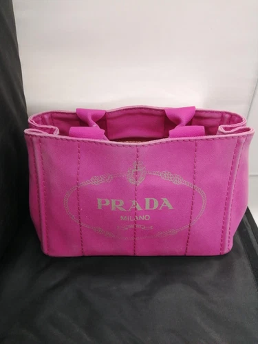 Sac fourre tout Prada Canapa rose