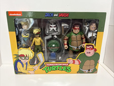 NECA Teenage Mutant Ninja Turtles Cartoon TNBT Zach and Smash Figure - NEW