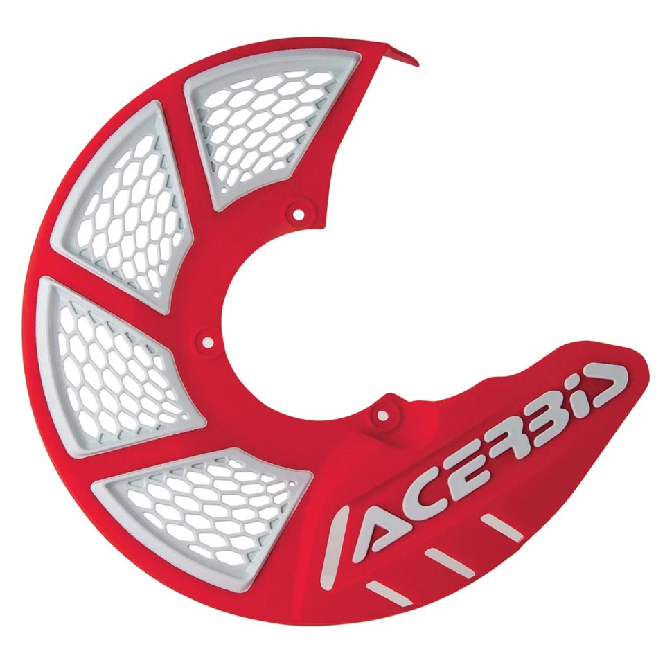 Kit de cubierta de disco frontal ventilada Acerbis X-Brake rojo/blanco para HONDA CRF Foto 2 de 3