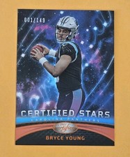 2023 Certified Mirror Orange 1/149 Bryce Young #CS-7 Rookie First Print SP Stars