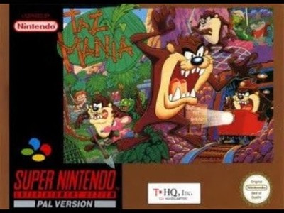 Taz Mania - Nintendo Super NES SNES Platformer Videospiel OVP