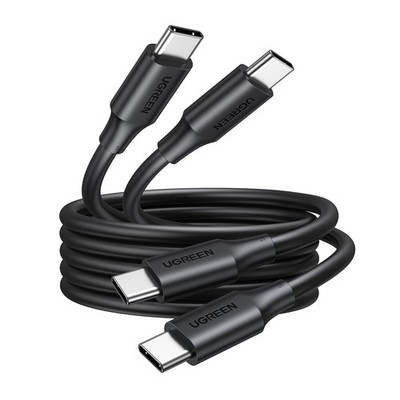 UGREEN USB C auf C Ladekabel 100W 2er Pack Schnellladung, 1M