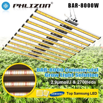 8000W Samsung LED Grow Light Dimmbares Vollspektrum kommerzielle 10Bar Hydroponi
