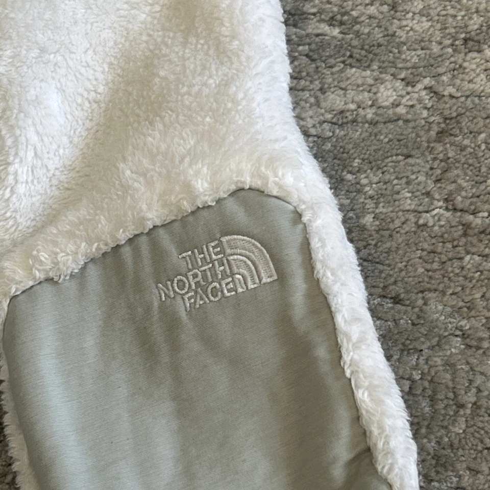 The North Face Mittens Womens Large White Fleece Winter - Image 2 of 4