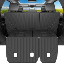 powoq 7 Seats Cargo Mat Compatible with 2016-2026 Dodge Durango Trunk Mat TPE 2n