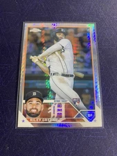 2023 Topps Chrome RILEY GREENE Hyper Prizm Rookie RC Parallel Detroit Tigers ⚾️