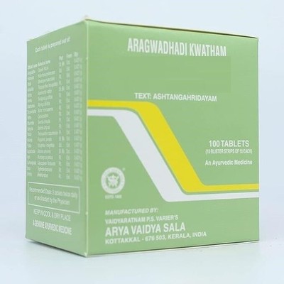 Kottakkal Aragvadhadi Kwatham 100 Tablets support skin health itching