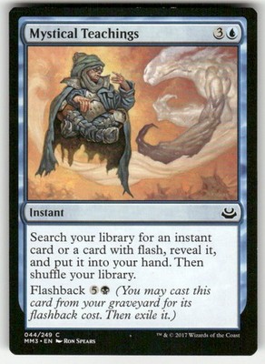 Mystical Teachings 44 C Modern Masters 2017 NM Magic: The Gathering