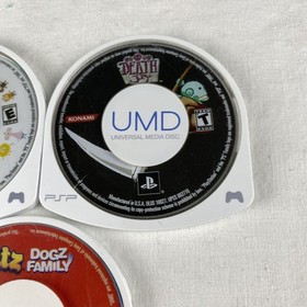 Sony PSP PlayStation Portable PSP Me My Katamari Death Jr Petz Dogz NOT WORKING