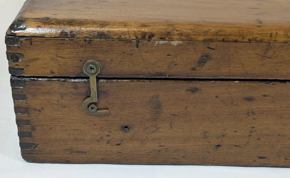 Taladro manual de trinquete especial Fulton, 28 brocas, bonita caja de almacenamiento antigua Foto 3 de 4