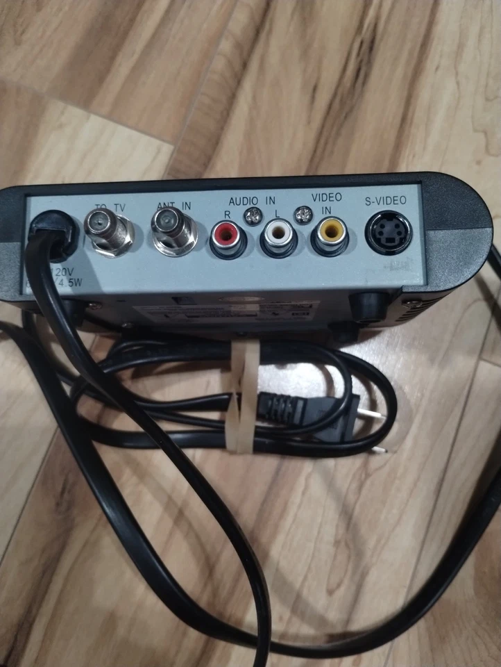 Philips RF MODULATOR Box Video RCA to RF Converter PH61159 Channel 3,4 Coaxial - Image 2 of 4