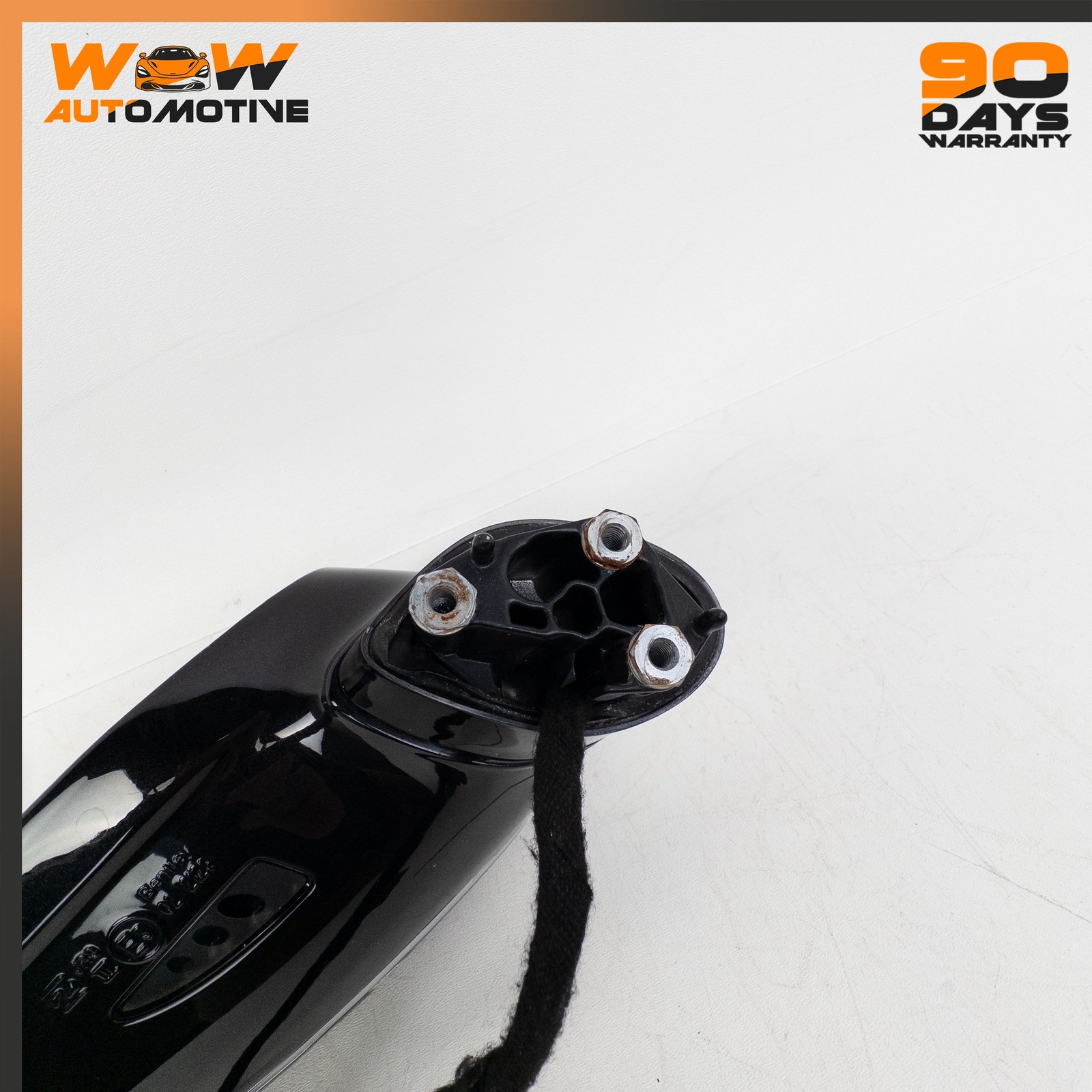 14-19 BENTLEY FLYING SPUR FRONT LEFT EXTERIOR REAR VIEW DOOR MIRROR BLACK OEM