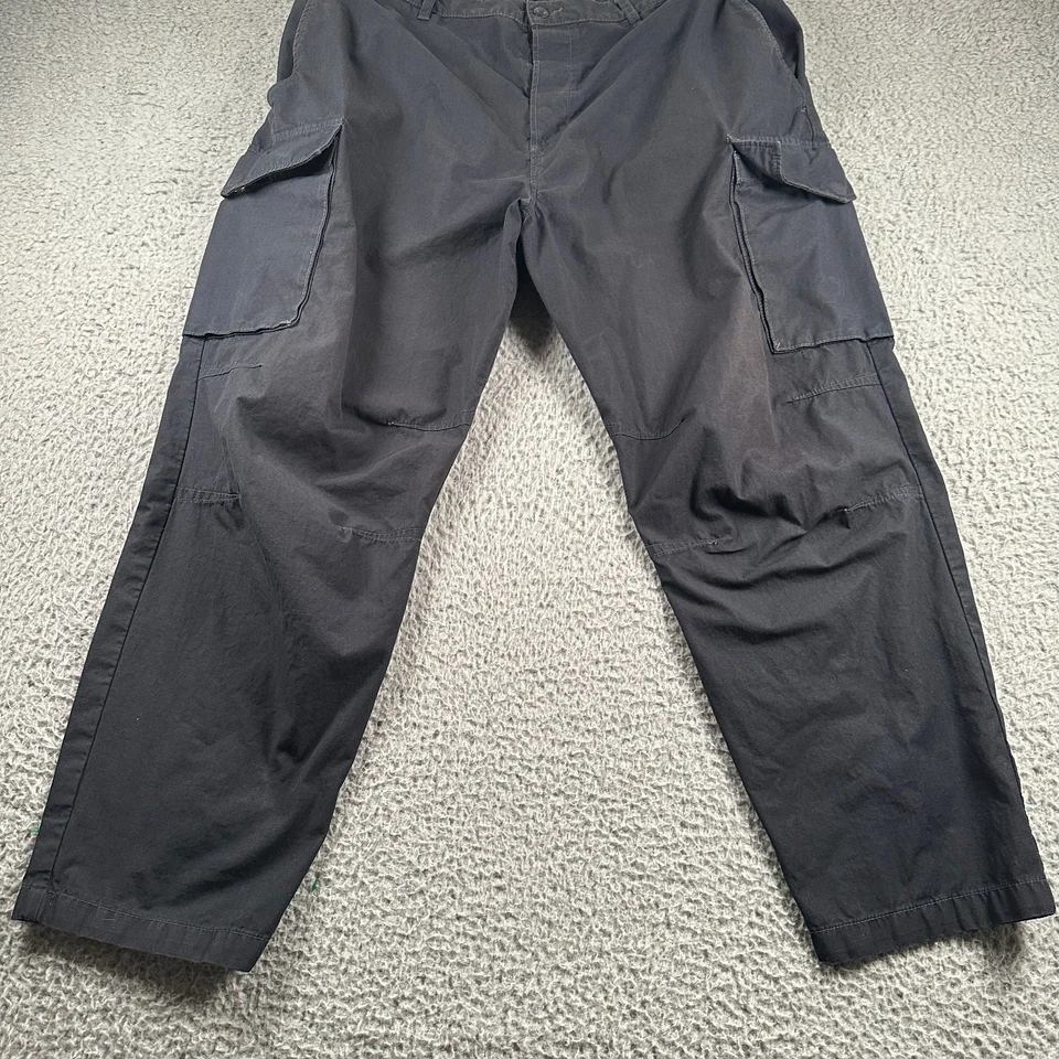EDWIN Sentinel Pant Men's Black XL Cargo Cotton Ripstop Trouser Pants Flaw - Image 3 of 4