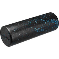 Amazon Basics High Density Foam Roller for Exercise 18-Inch, Blue Speckled