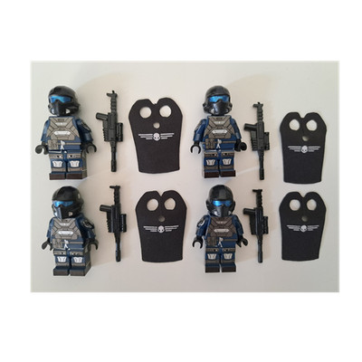 CUST0M Helldivers 2 Minifiguren 4 Stk.