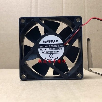 SENSDAR SD7025M2B DC24V 0.20A 7cm 2-wire Inverter Fan *kk
