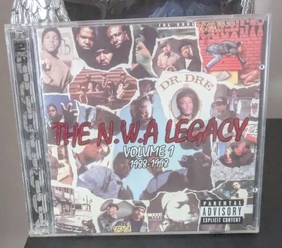 NWA. "THE NWA LEGACY"/VOLUME 1 (1988-1999) DOUBLE CD - EXPLICIT - Image 1 of 2
