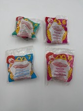 Lot Of 4 New Sealed Vintage 1996 McDonald's Galoob Toys Micro Machines 5,6,7,8
