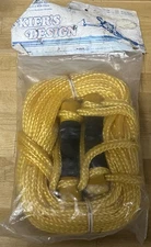 VTG Skier’s Design Yellow Water Ski Tow Rope (Check Pics/Read Desc)