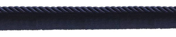 "DÉCopro 4/16\" Gedrehte Kordelschnur Mit Lippe, Dunkelnavyblau (J3) – 5 Yards"-image