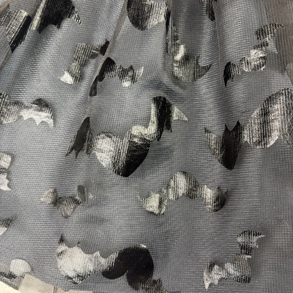 ¡Celebra! Halloween Niña Murciélago Tul Falda Negra Talla 5T Disfraz Vestir FrSHP Foto 3 de 4