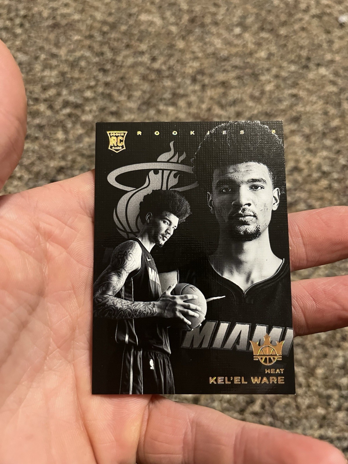 2024-25 Court Kings Kel'el Ware Rc Rookies Level 0 #249 SSP Heat