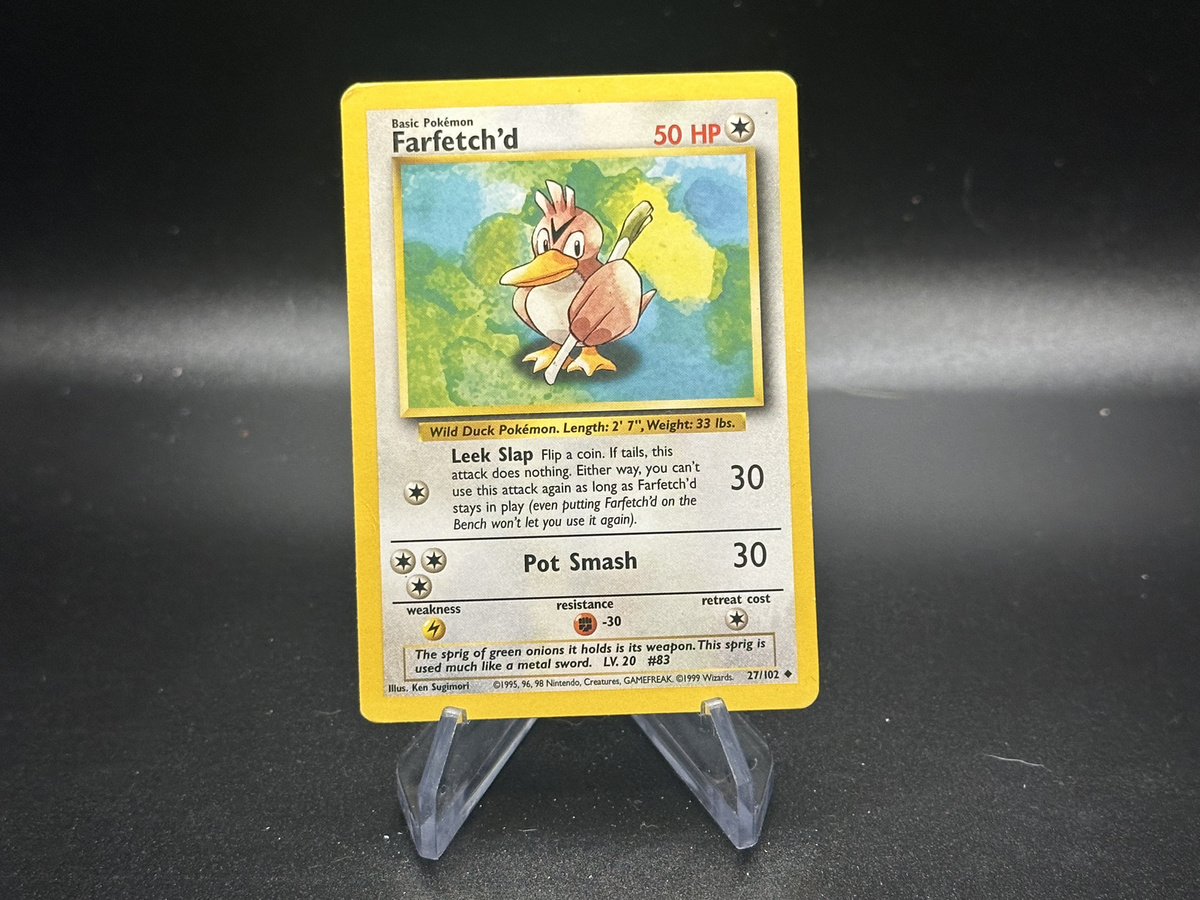 Farfetch'd - 27/102 Base Set - Pokémon TCG | eBay