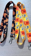 lot Cartoon Halloween Neck Straps Key Chains Lanyard ID Holder