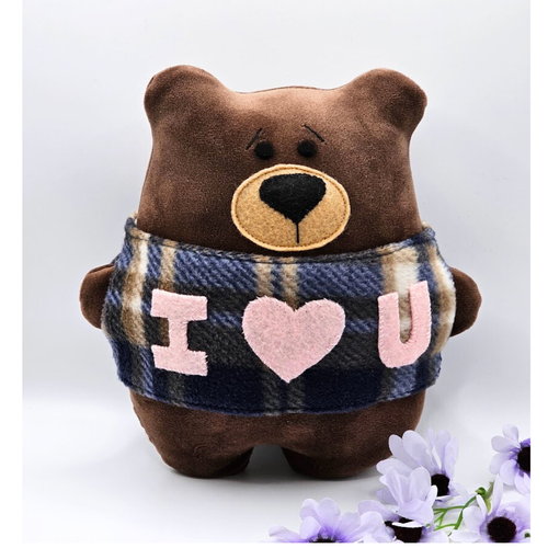 Teddy Bear Handmade Toy Cuddle Soft Plush Stuffed Animal Baby Shower Gifts