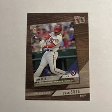 2019 Topps Now #TN-5 Juan Soto Rookie 2018 Review