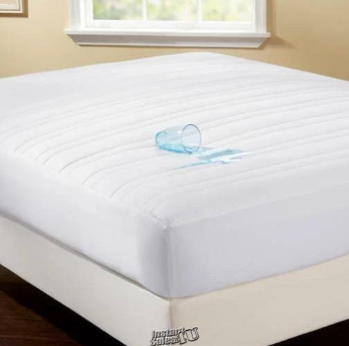 Waterproof Mattress Pad White Full 54"x75"