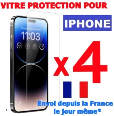 - SANS MARQUE/GÉNÉRIQUE - POUR APPLE IPHONE VERRE TREMPE IPHONE VITRE PROTECTION ECRAN 17 16 151 4 13 11 12 PROMAX AIR X XR