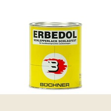 B&uuml;chner Erbedol RAL9001 cremewei&szlig; Lack Farbe Kunstharzlack 750ml
