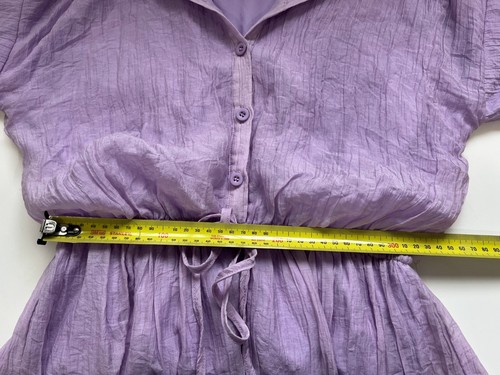 Tussah Women's Maxi Dress Button Front Lilac Size 10 - Bild 9 von 10