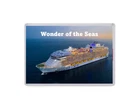 Wonder of the Seas - Fridge Magnet - Jumbo Magnet - Souvenir Gift Present