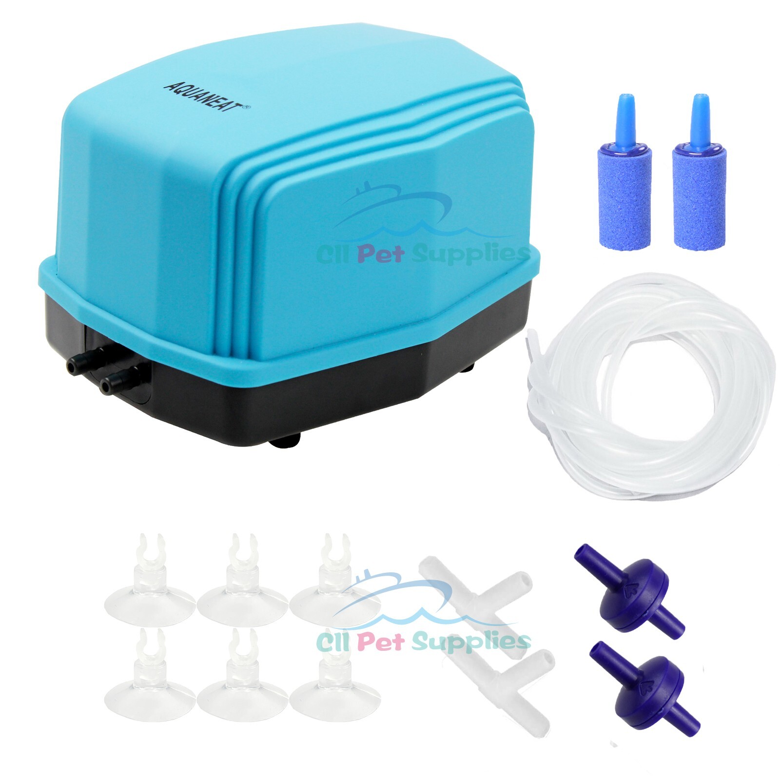 Powerful and Super Quiet Aquarium Air Pump up to 300Gal Fish Tank