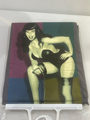 VTG 90s Bettie Page Pinup Pose T-shirt XL w/Autograph COA NEW IN BAG Ltd Ed/1000 - Picture 8 of 15