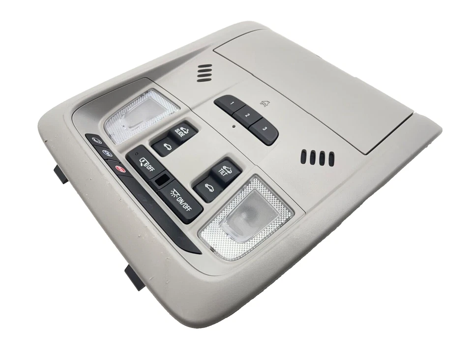 2018-2021 BUICK ENCLAVE FRONT UPPER OVERHEAD DOME READING LIGHT ASSEMBLY OEM - Image 3 of 4