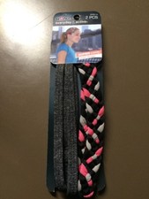 SCUNCI Brand 2-Piece Everyday  Active Comfy Braided Headwraps New Lot Of 4