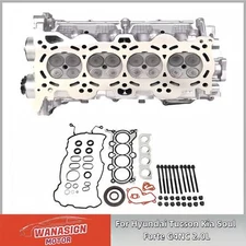 Head Assembly&Head Gasket bolts Set For 13-21 Kia Hyundai Forte Soul 2.0L G4NC