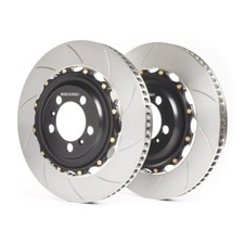 GiroDisc Fits 15-20 Alfa Romeo 4C Slotted Front Rotors