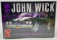 Chevy Chevelle Ss John Wick Im MaßStab 1:25 Amt - Bausatz Ovp Neu