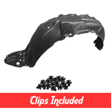 Front Driver Side Fender Liner W Clips For 2012-2014 Toyota Prius C To1248185 Front Driver Side Fender Liner W Clips For 2012-2014 Toyota Prius C To1248185