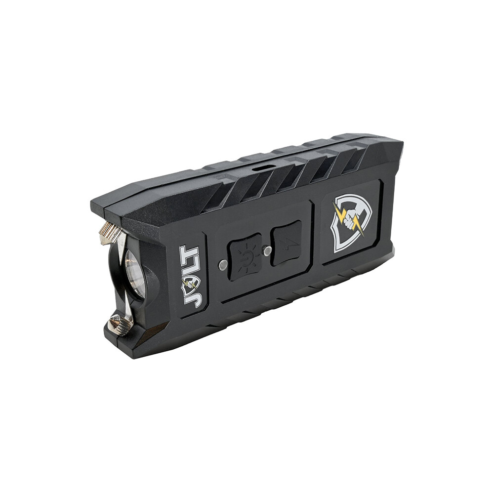 3 in 1 rechargeable stun gun flashlight Self Defense Flashlight Jolt SafeKeeper 3-in-1 Stun Gun, Flashlight & Alarm