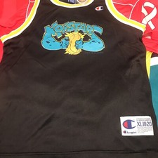 Authentic Monstars Champion Jersey size 18/20 1996 Space Jam Original